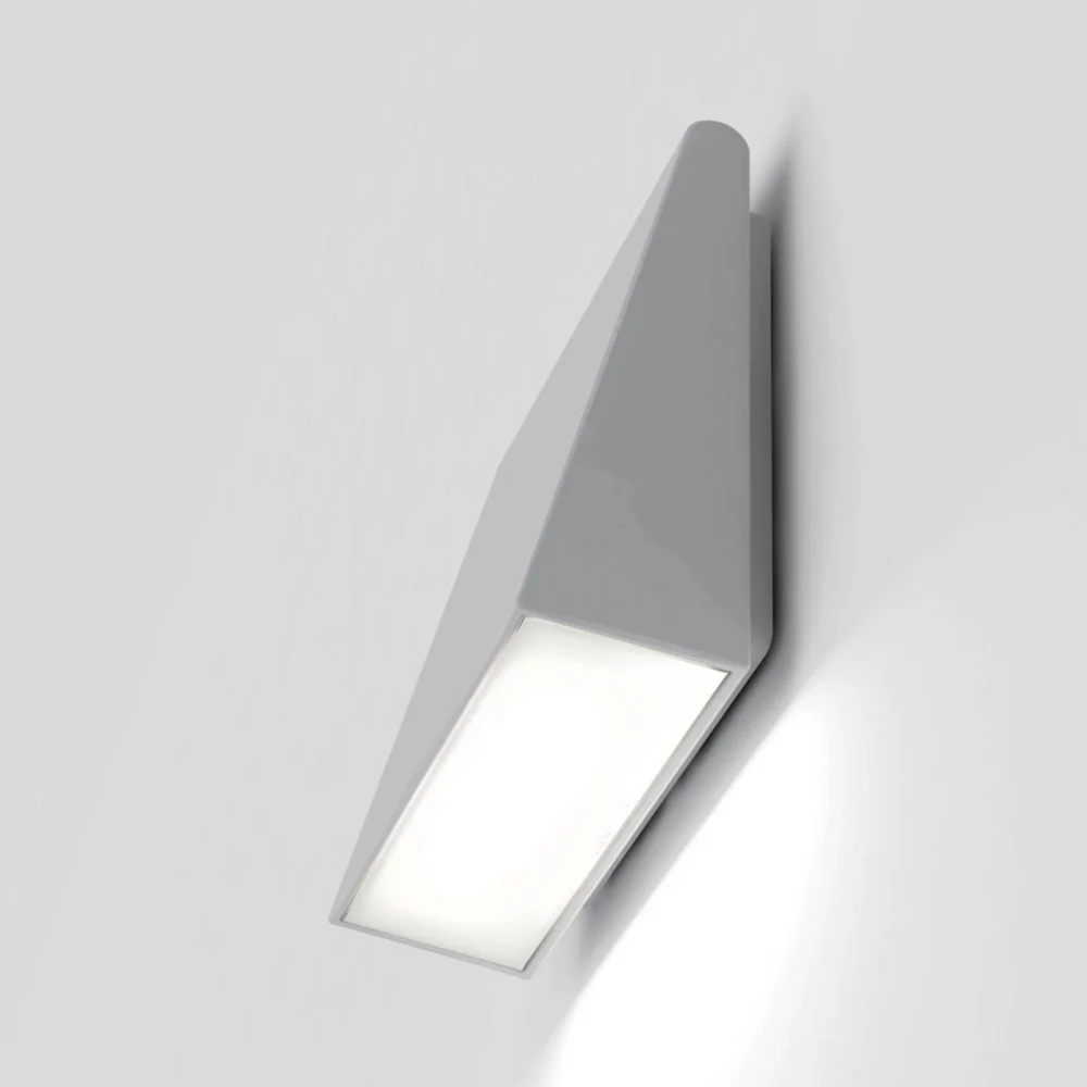 Artemide Cuneo kinkiet zewnętrzny LED, szary