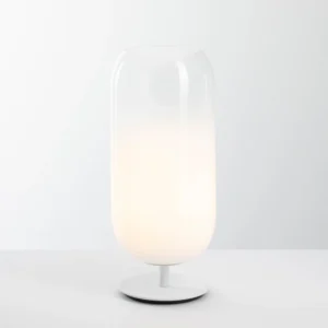 Lampa stołowa Artemide Gople Mini, biały/biały