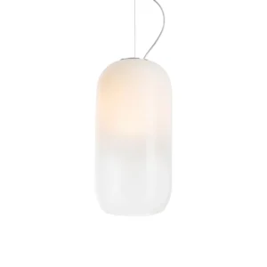 Artemide Gople Mini lampa wisząca, biała/biała
