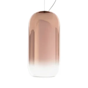 Artemide Gople lampa wisząca, miedziana/czarna