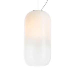 Artemide Gople lampa wisząca, biała/biała