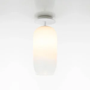 Artemide Gople Mini lampa sufitowa, biała/biała