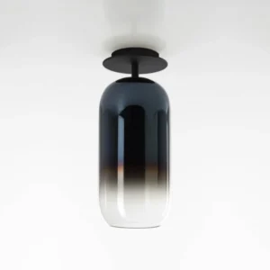 Artemide Gople Mini lampa sufitowa niebieska