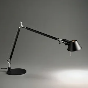 Artemide Tolomeo lampa stołowa E27, czarna