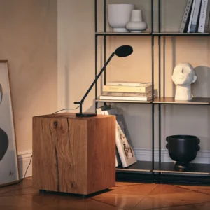 Artemide Demetra Micro stołowa 3 000 K czarna