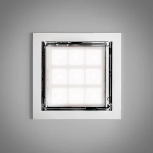 Lampa sufitowa LED PAD80 z regulowaną soczewką