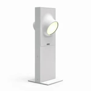 Artemide Ciclope lampa cokołowa 2-pkt. szaro-biała