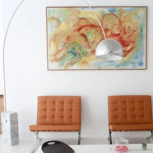 Lampa stojąca FLOS Arco, chrom, wysokość 240 cm, E27