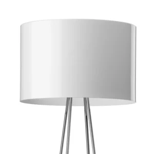 FLOS RAY F2 - Lampa stojąca z białym kloszem
