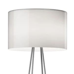 FLOS RAY F2 - Lampa stojąca przezroczysty szklany klosz