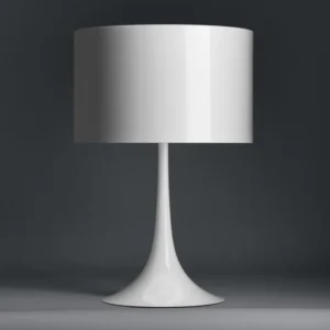 FLOS Spun Light T1 - biała lampa stołowa