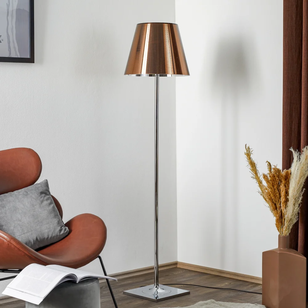 Lampa stojąca FLOS KTribe F2, brązowa