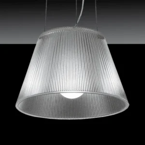 FLOS Romeo Moon S1 - przezroczysta lampa wisząca