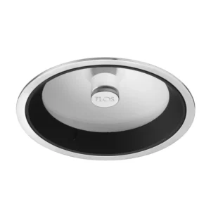 FLOS Wan - wysokonapięciowy downlight, aluminium