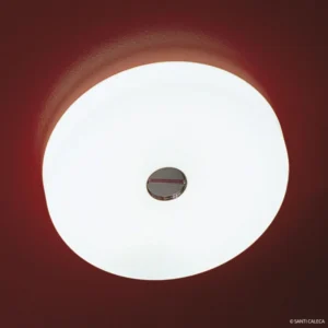 FLOS Button - biała lampa sufitowa IP40