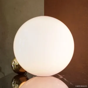 FLOS Copycat - lampa stołowa LED, złota