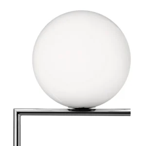 Lampa stojąca FLOS IC F1 chrom Ø 20 cm
