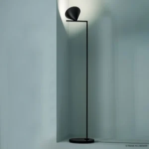 FLOS Captain Flint - czarna lampa stojąca