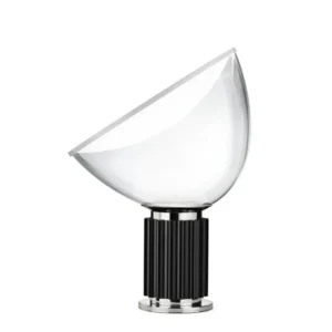 FLOS Taccia small - lampa stołowa LED, czarna