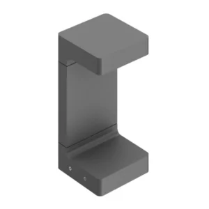 FLOS Casting C 100 lampa cokołowa 20 cm, antracyt