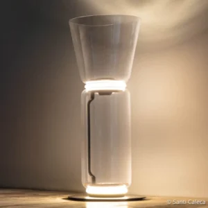 FLOS Noctambule 1 Wysoki cylinder & Mała podstawa stożkowa