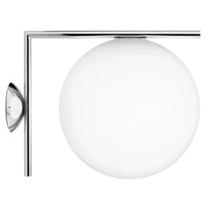 Kinkiet FLOS IC C/W2, chrom Ø 30 cm