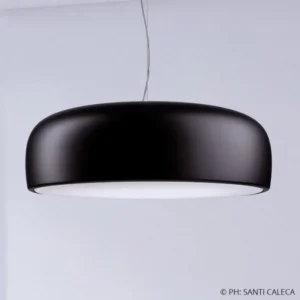 FLOS Smithfield S lampa wisząca LED czarna matowa