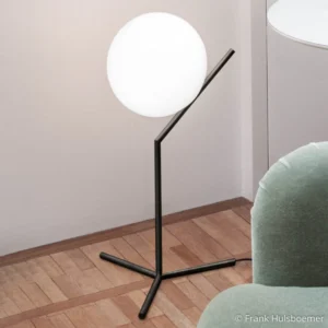 Lampa stołowa FLOS IC T1 High czarna