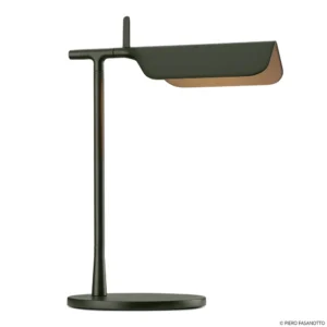 Lampa stołowa FLOS Tab T LED, ciemnozielona matowa