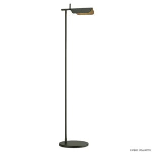 Lampa stojąca FLOS Tab F LED, ciemnozielona matowa