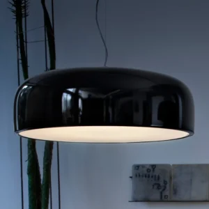 FLOS Smithfield S - Lampa żyrandol w błyszczącej czerni