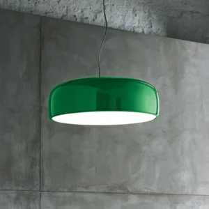Żyrandol FLOS Smithfield S LED w kolorze zielonym