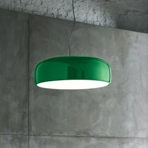 FLOS Smithfield S Pro DALI lampa wisząca, zielona