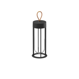 FLOS In Vitro Unplugged lampa LED czarna 2700 K