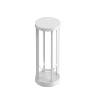 FLOS In Vitro Bollard 1, 2700 K, 40 cm, biały