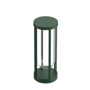 FLOS In Vitro Bollard 1, 2700 K, 40 cm ciemnozielony