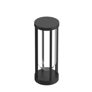 FLOS In Vitro Bollard 1, 2700 K, 40 cm, czarny