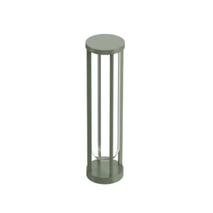 FLOS In Vitro Bollard 2, 2700 K, 60 cm, jasnozielony