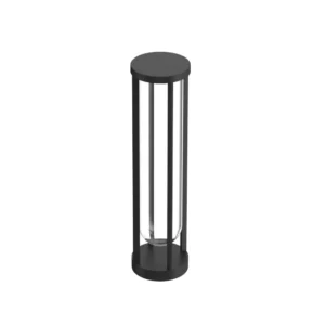 FLOS In Vitro Bollard 2, 2700 K, 60 cm, czarny