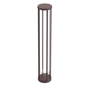 FLOS In Vitro Bollard 3, 2700 K 90 cm ciemnobrązowy