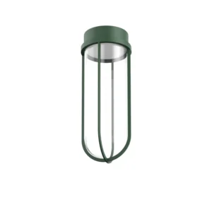 FLOS In Vitro Ceiling lampa sufitowa ciemnozielona