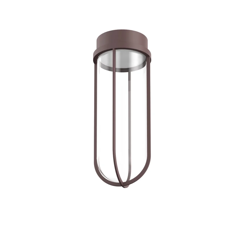 FLOS In Vitro Ceiling, 2 700 K, ciemnobrązowa