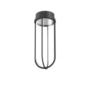 FLOS In Vitro Ceiling lampa sufitowa czarna