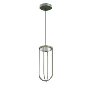 FLOS In Vitro Suspension, 2 700 K, jasnozielona