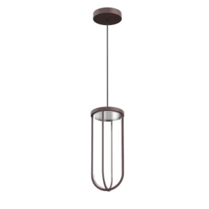 FLOS In Vitro Suspension, 2 700 K, ciemnobrązowa