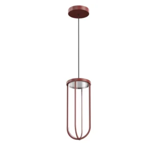 FLOS In Vitro Suspension, 2 700 K, terracotta