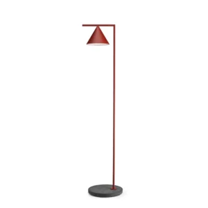FLOS Captain Flint lampa stojąca 4 000 K czerwona