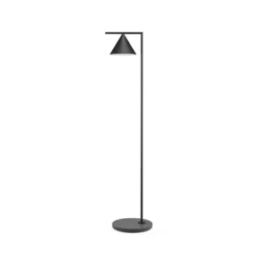 FLOS Captain Flint lampa stojąca 2 700 K czarna