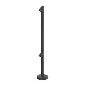 FLOS Walkstick 2 double słupek ogrodowy czarny