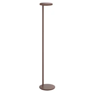 FLOS Oblique Floor lampa stojąca LED 927, brązowa
